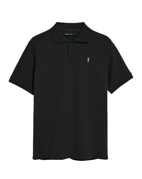 Rigby Go schwarzes Poloshirt