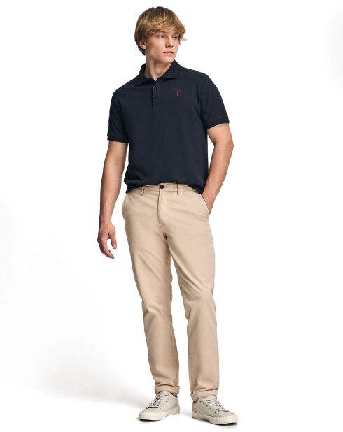 Polo azul marino Rigby Go