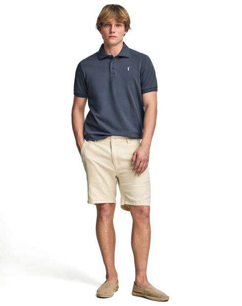 Polo azul vaquero Rigby Go