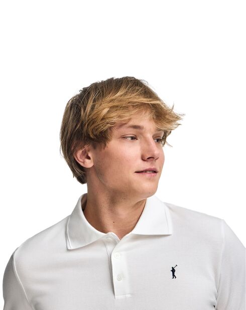 Rigby Go weißes Poloshirt