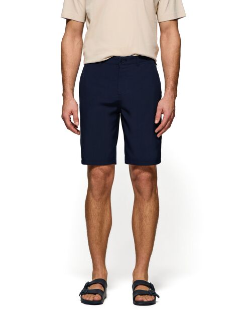 Navyblaue Landscape Shorts
