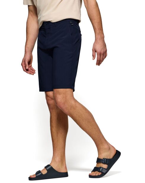Navyblaue Landscape Shorts