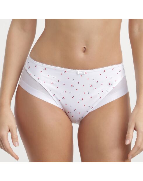 Culotte motif cerise Generous Classic blanche