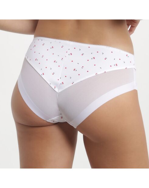 Culotte motif cerise Generous Classic blanche