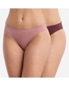 2 Strings Body Touch Easy rose/rubis