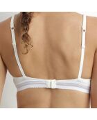 Soutien-gorge corbeille Invisifree nacre