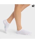 2 Paires de chaussettes Gots Good Socks blanches