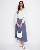 Chemise en Lin mélangé Lucie blanche