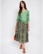 Chemise en Lin mélangé Lucie menthe