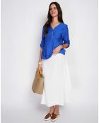 Chemise en Lin mélangé Lucie royal