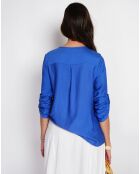 Chemise en Lin mélangé Lucie royal