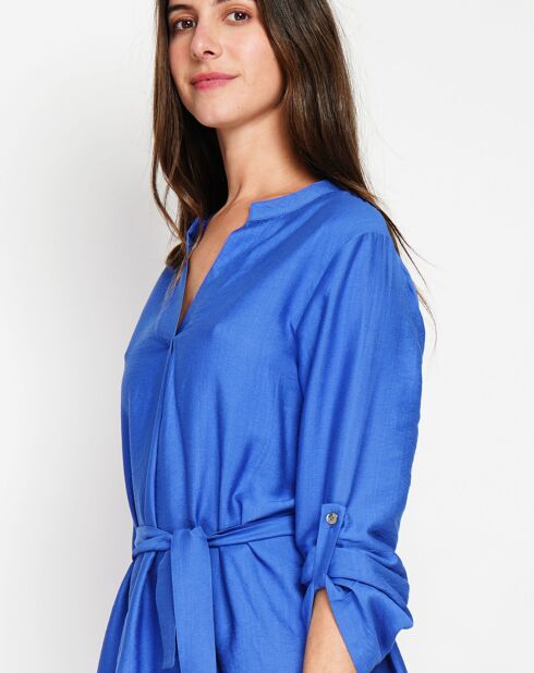 Robe en Lin mélangé Manon royal
