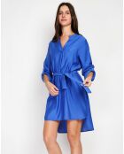 Robe en Lin mélangé Manon royal