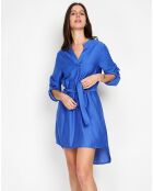 Robe en Lin mélangé Manon royal