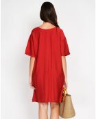 Robe en Lin mélangé Julie rooibos