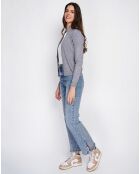 Cardigan Astrid gris chiné