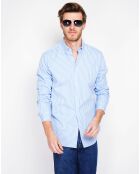 Chemise Léo azur