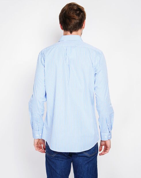 Chemise Léo azur