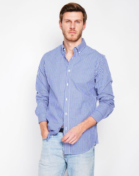 Chemise Léo marine