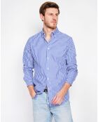 Chemise Léo marine