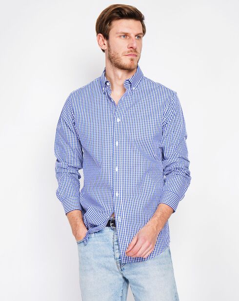 Chemise Léo marine