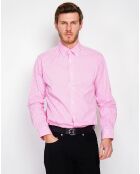 Chemise Léo rose