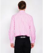 Chemise Léo rose
