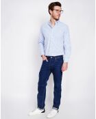 Chemise Paul blanc/bleu