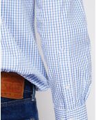 Chemise Paul blanc/bleu