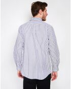 Chemise Paul blanc/noir