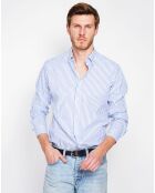Chemise Oscar azur