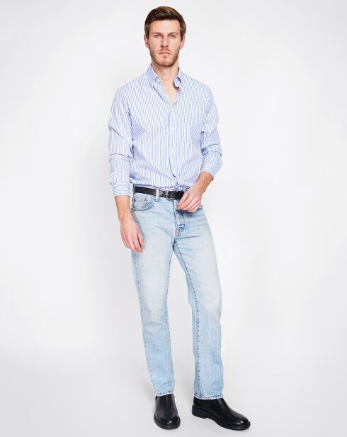 Chemise Oscar azur