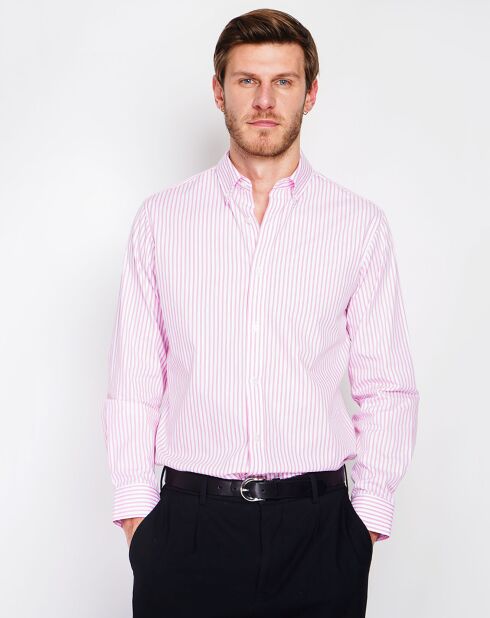 Chemise Oscar rose