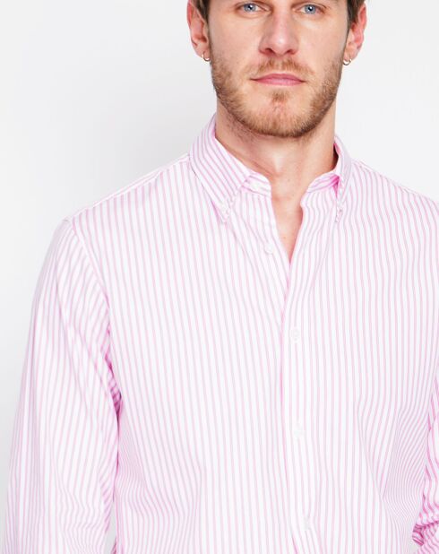 Chemise Oscar rose