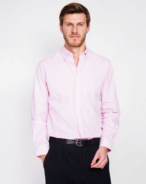 Chemise Oscar rose