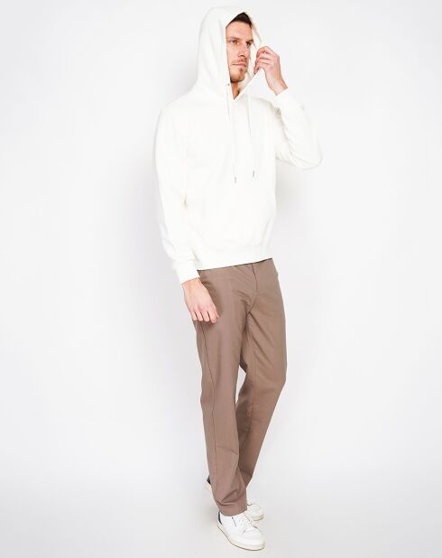 Sweat Benoit blanc cassé