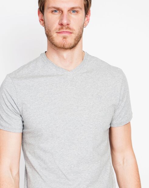 T-shirt Julian gris perle