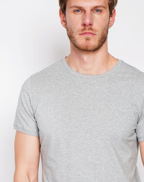 T-shirt Anthony gris perle