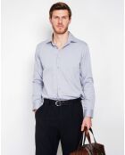 Chemise Emile gris perle