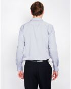 Chemise Emile gris perle