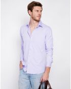 Chemise Emile lilas