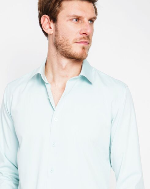 Chemise Emile vert amende