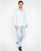 Chemise Emile vert amende