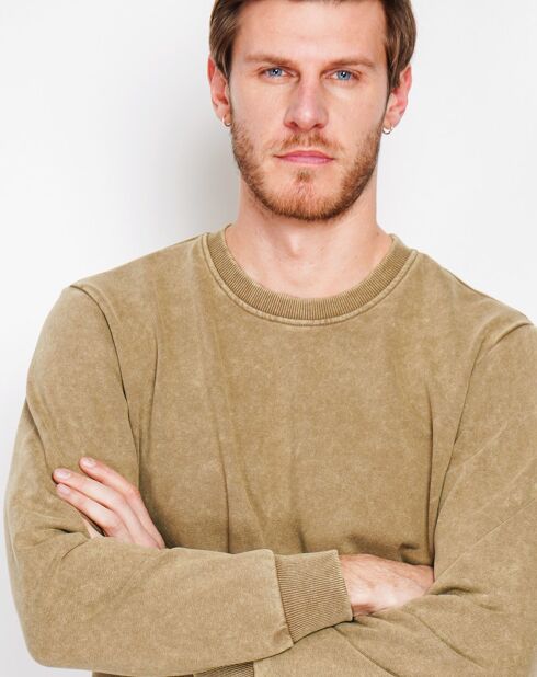 Sweat Julien kaki claire