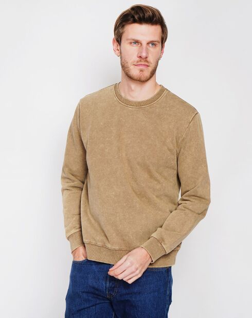 Sweat Julien kaki claire