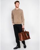 Sweat Julien marron