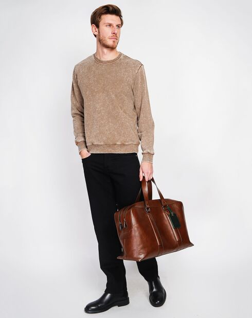 Sweat Julien marron