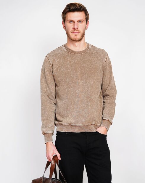 Sweat Julien marron