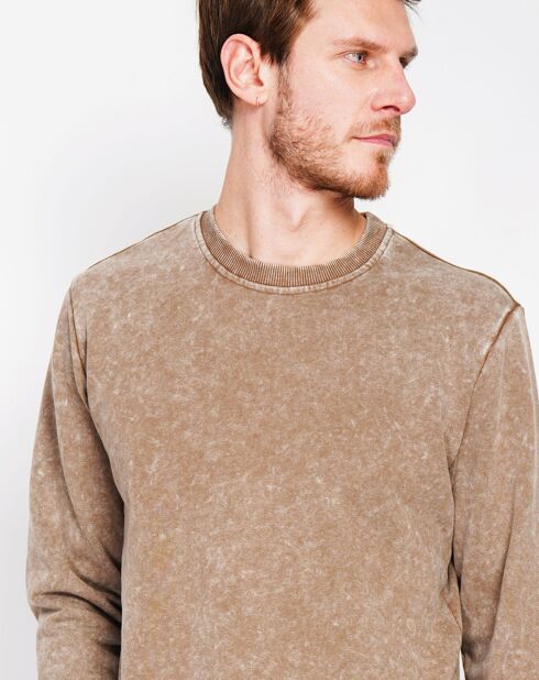 Sweat Julien marron
