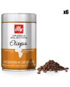 6 Boîtes de Café Grains Arabica Sélection Ethiopie - 6x250 gr
